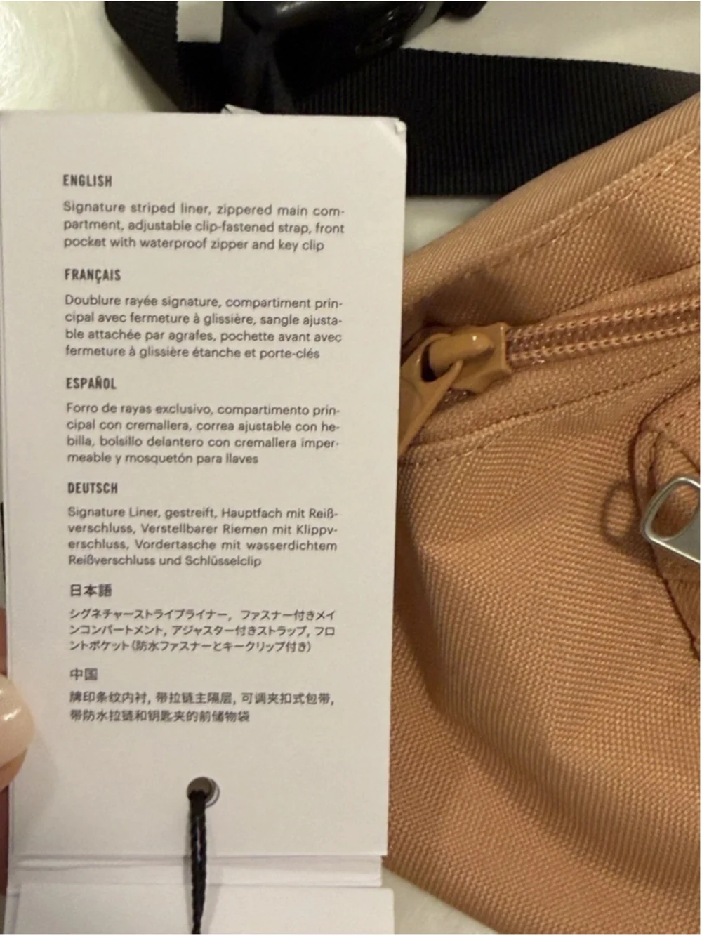 Herschel Seventeen Hip Pack in Cork Belt Bag